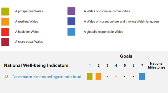 Data and summaries for national well-being indicator 13.